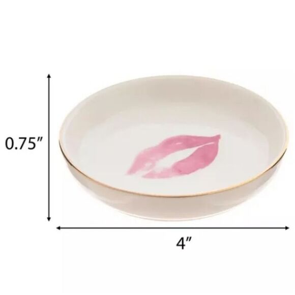 Lipstick Kiss Jewelry Dish - Picture 3 of 5